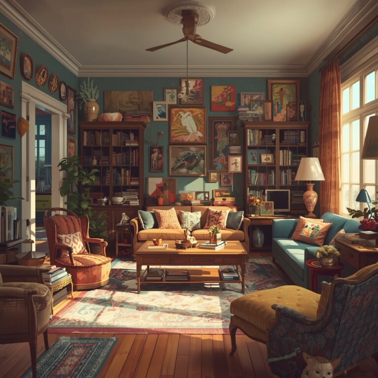 Lucid_Origin_A_realistic_home_interior_filled_with_maximalism__3